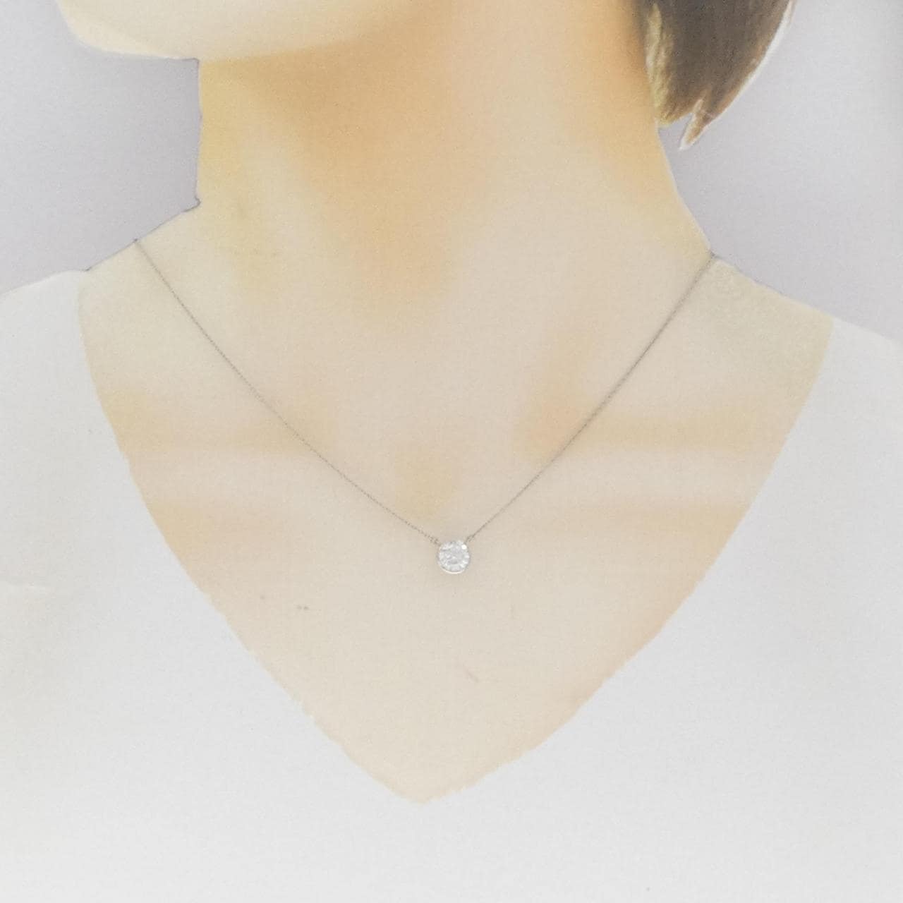 [Remake] PT Diamond Necklace 1.166CT F I1 VG