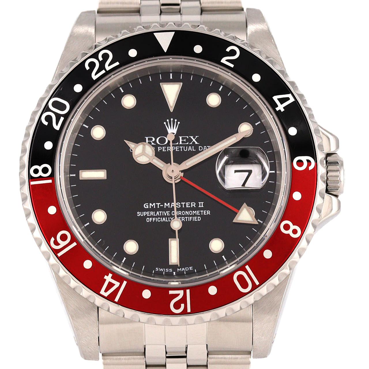 ロレックス GMTマスターⅡ 16710･5 SS 自動巻 Y番