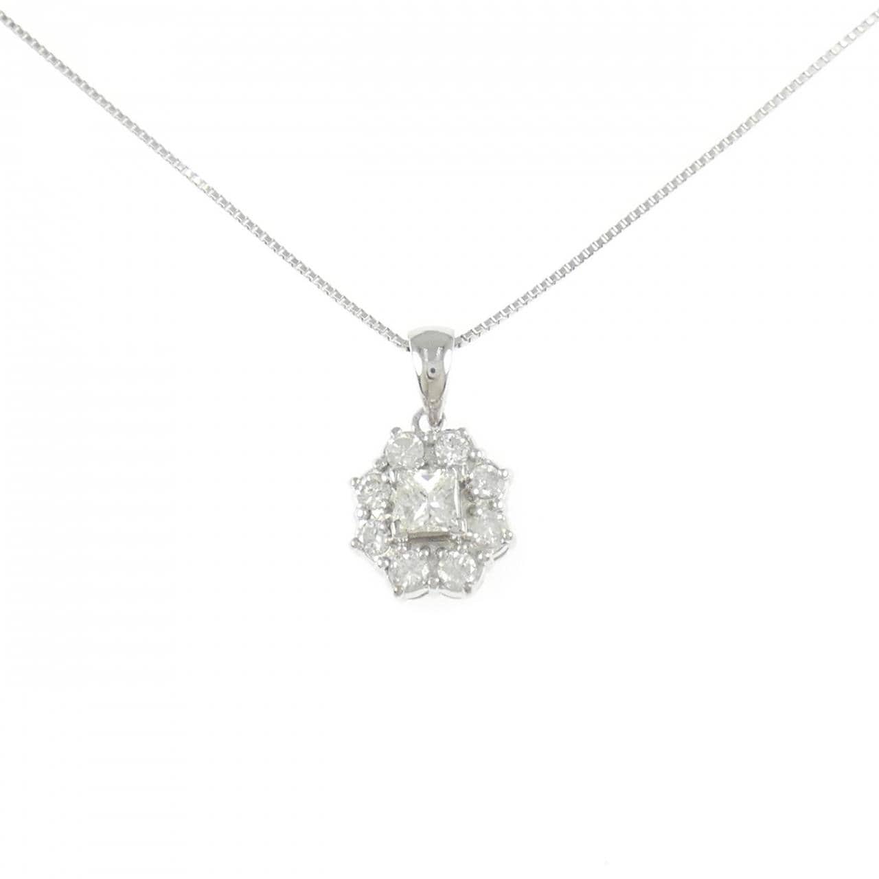 PT900/PT850 ダイヤモンド ネックレス 0.33CT