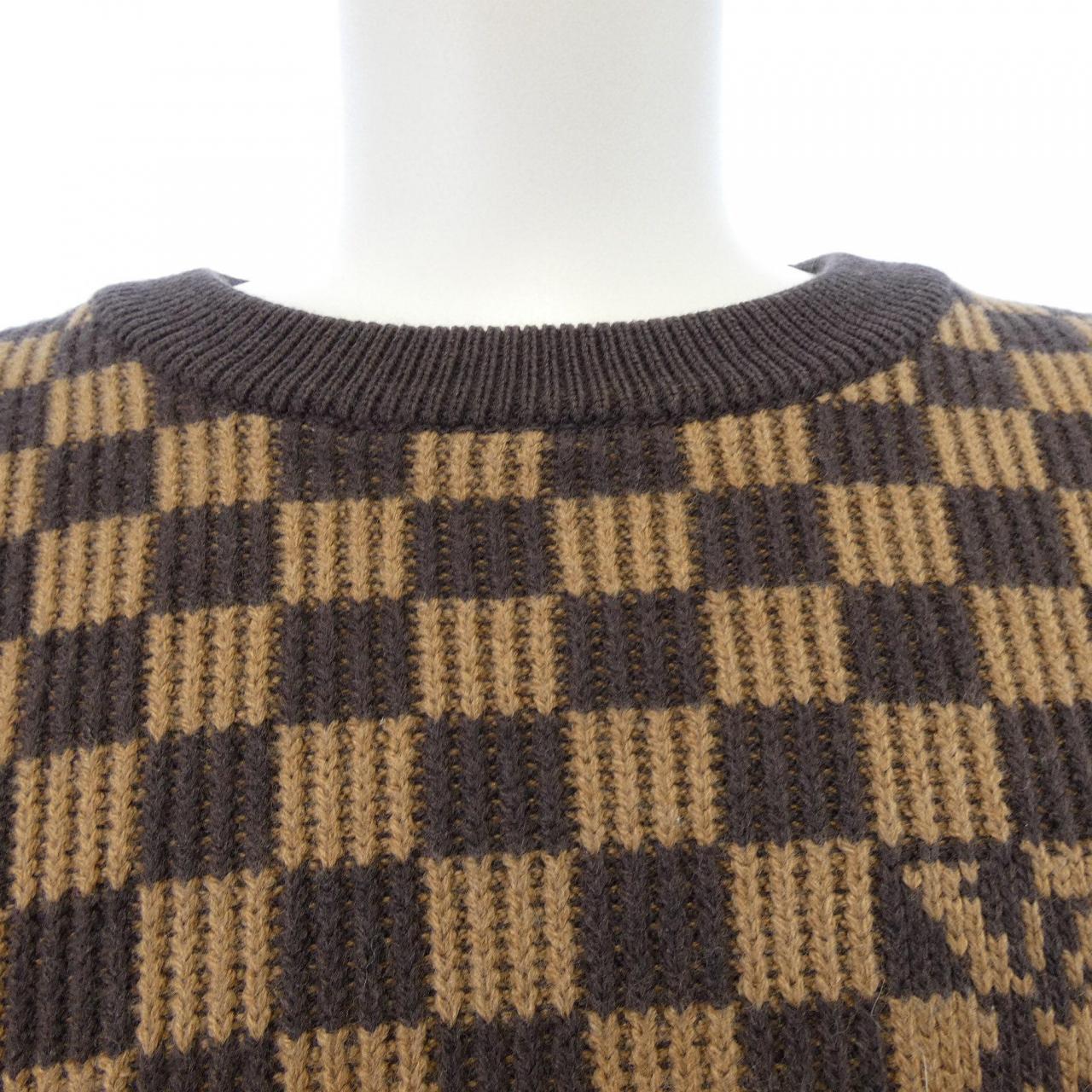 ルイヴィトン LOUIS VUITTON リブデニムクルーネック HLN77WZLL ニット