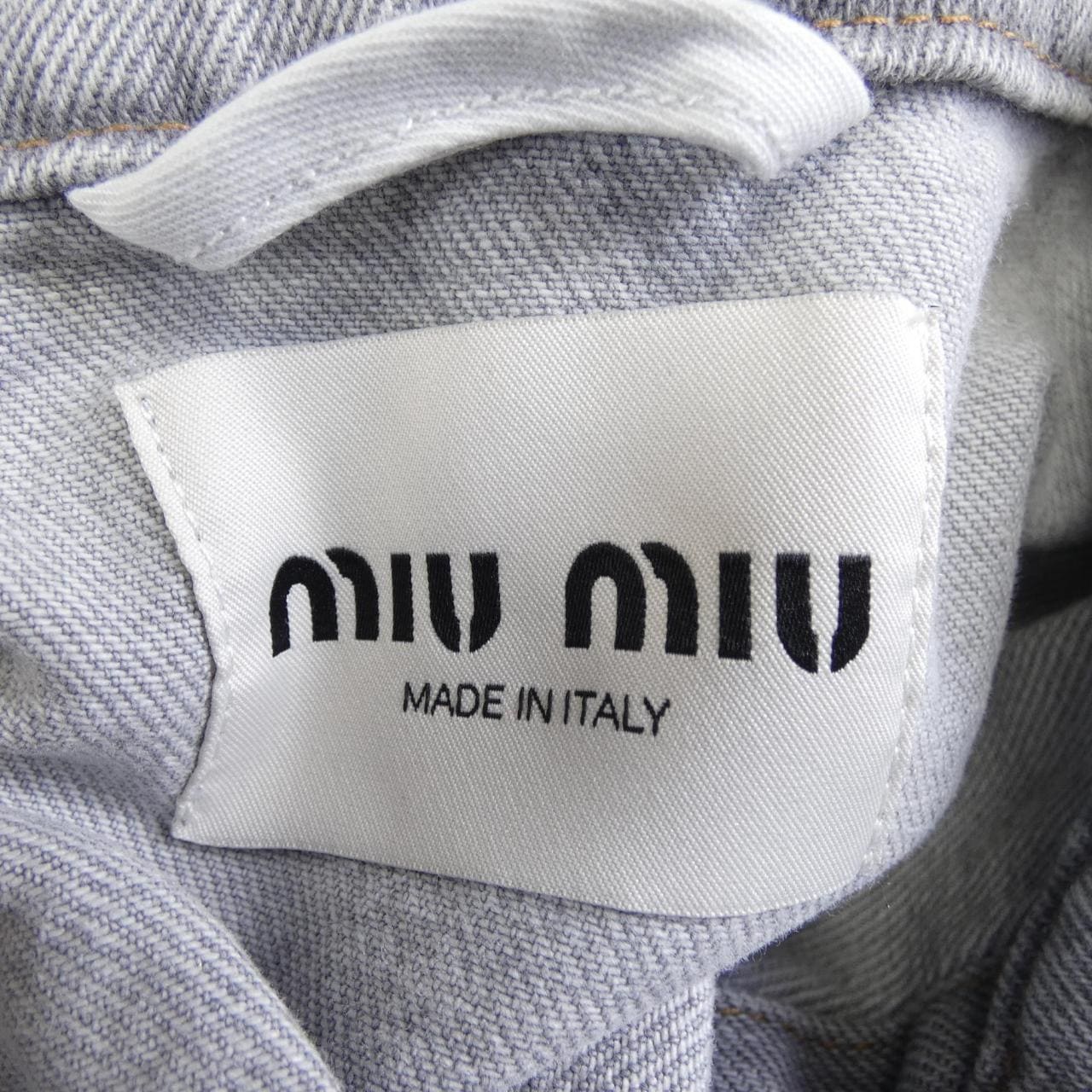 ミュウミュウ MIU MIU GWB148 S231 デニムジャケット