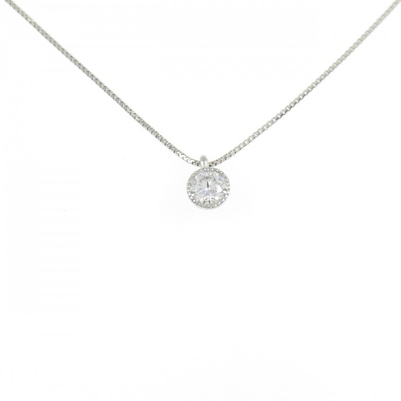 PT900/PT850 ダイヤモンド ネックレス 0.169CT