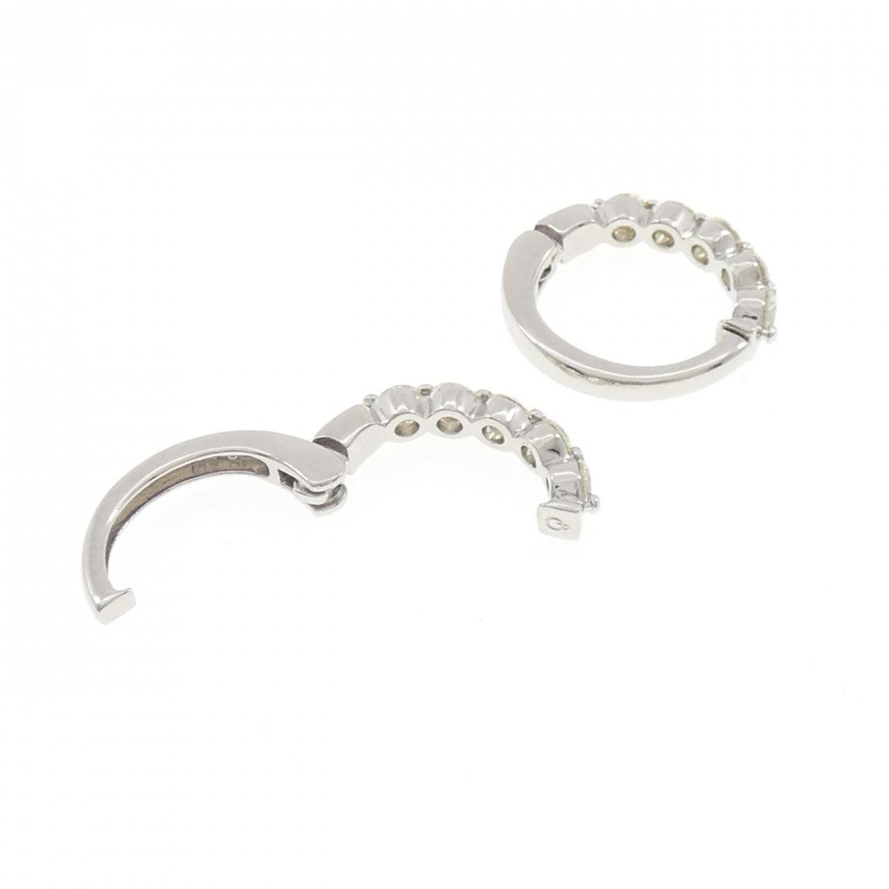 PT900 ダイヤモンド イヤリング 1.00CT