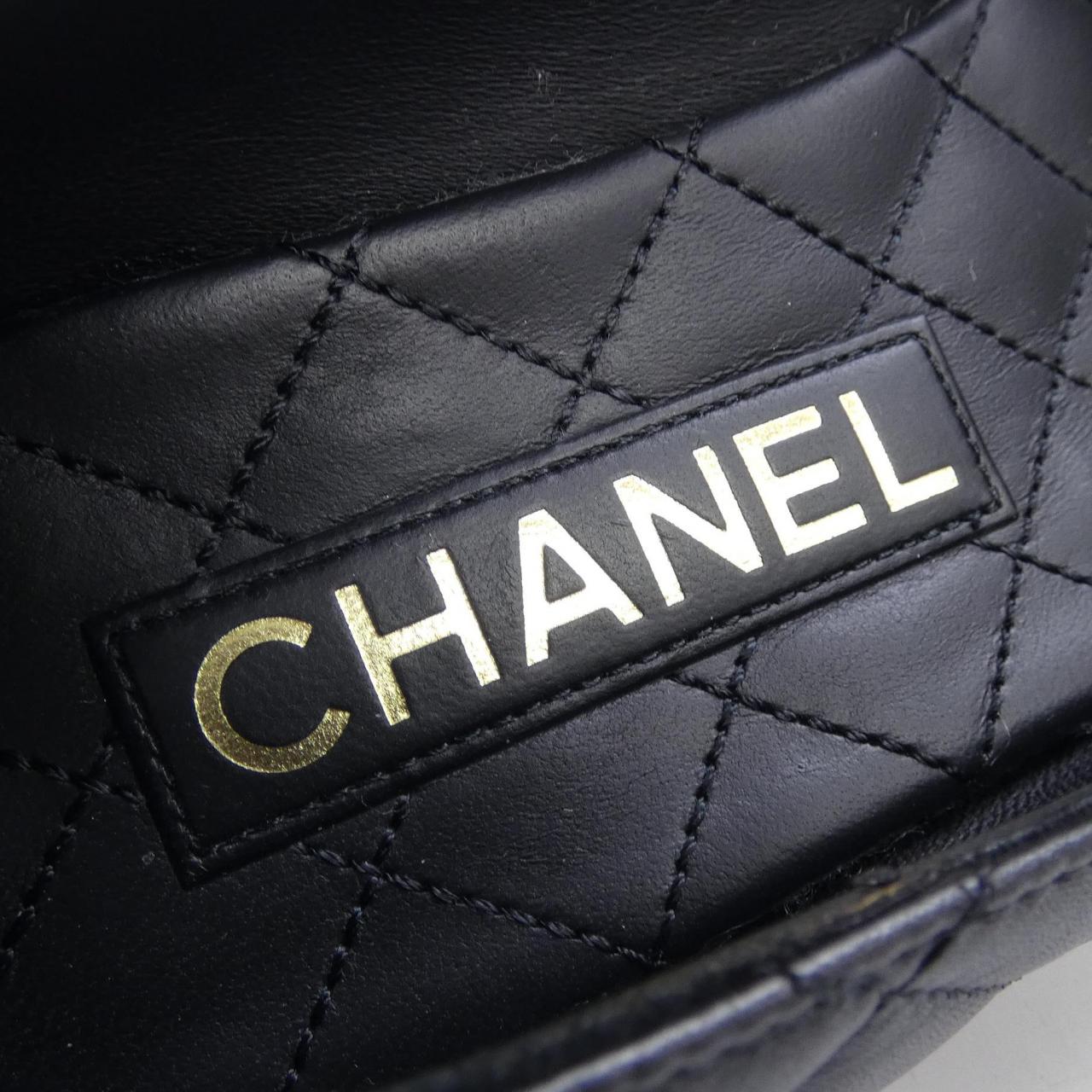 シャネル CHANEL バレリーナ ターンロック G45879B17834 フラットシューズ