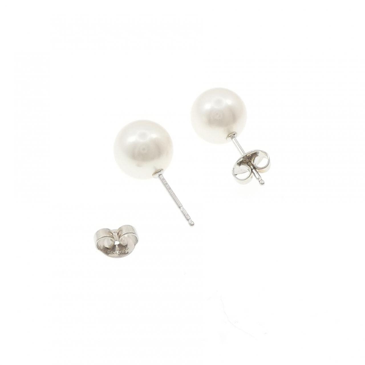 ミキモト 白蝶パール ピアス 9.6mm