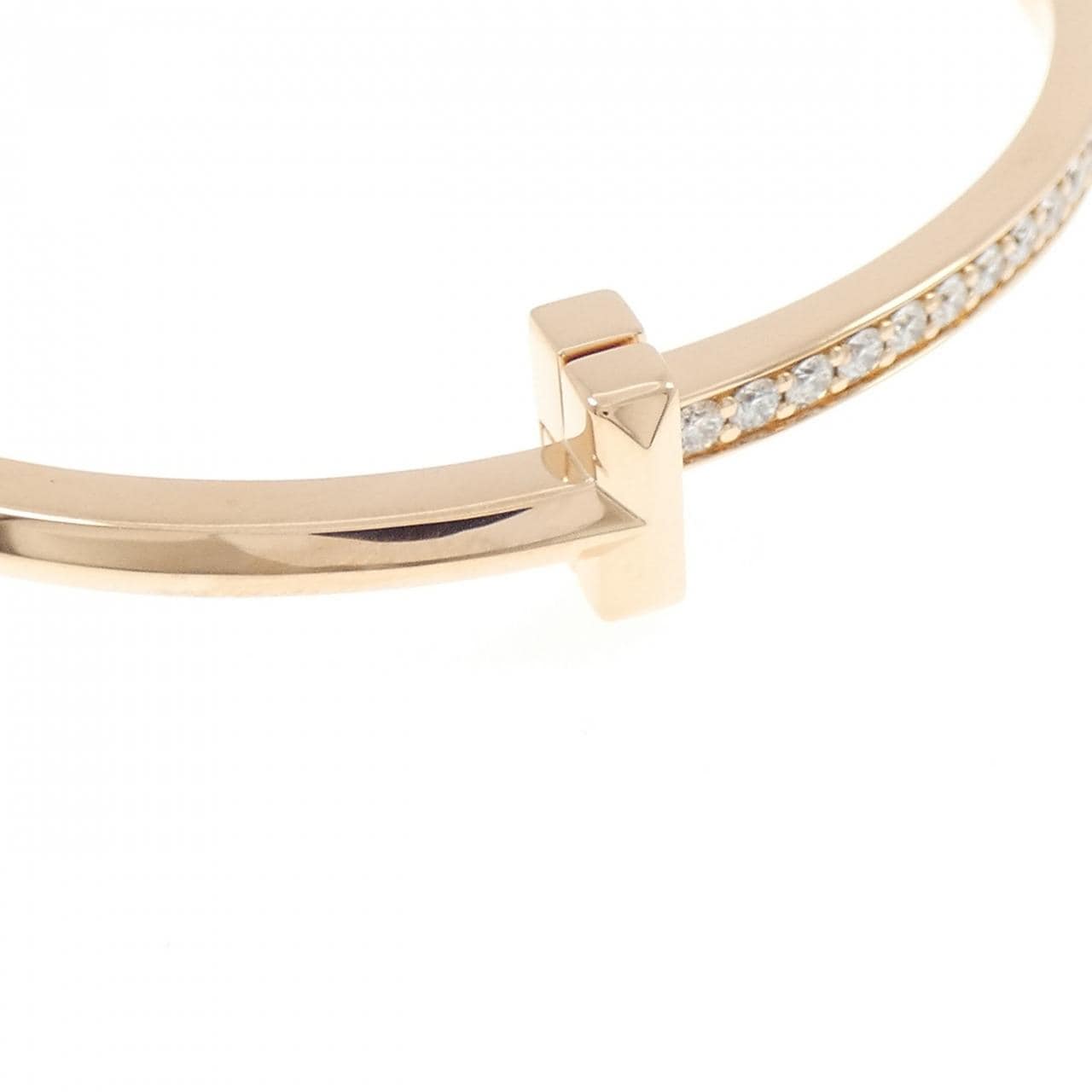 ティファニー Tワン ヒンジ バングル 0.92CT