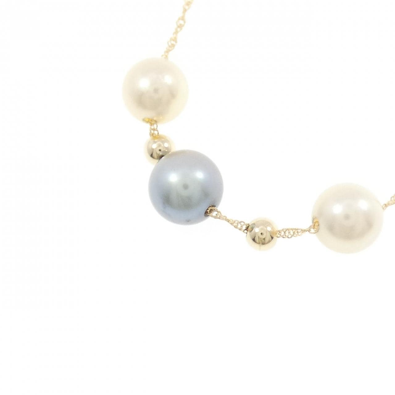 K18YG アコヤパール ネックレス