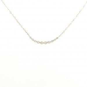 K10YG ダイヤモンド ネックレス 0.08CT