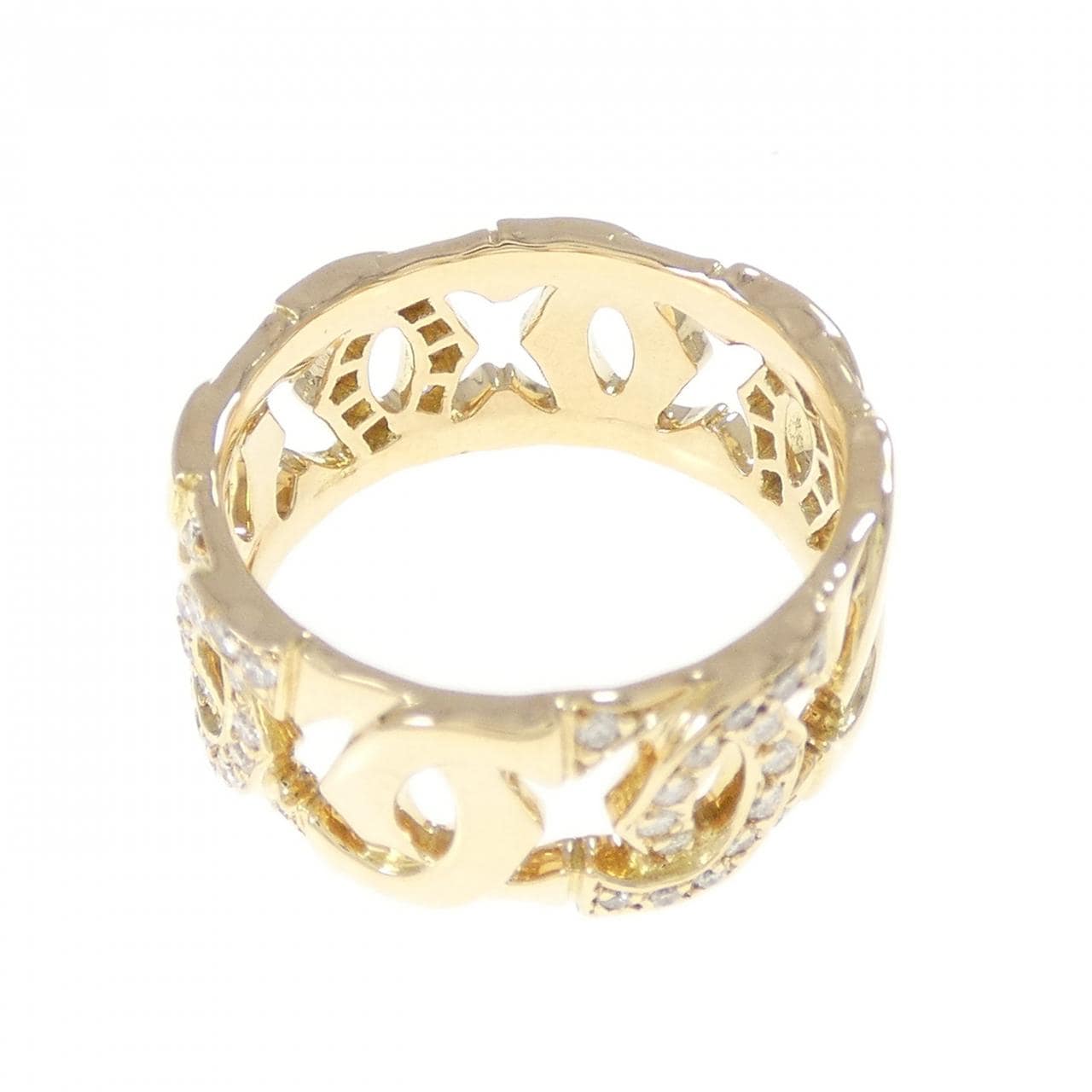 【ヴィンテージ】カルティエ アントルラセ スモール ハーフ リング