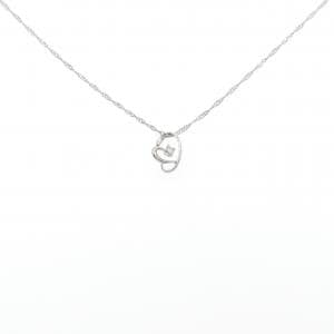 PT900/PT850 ダイヤモンド ネックレス 0.03CT