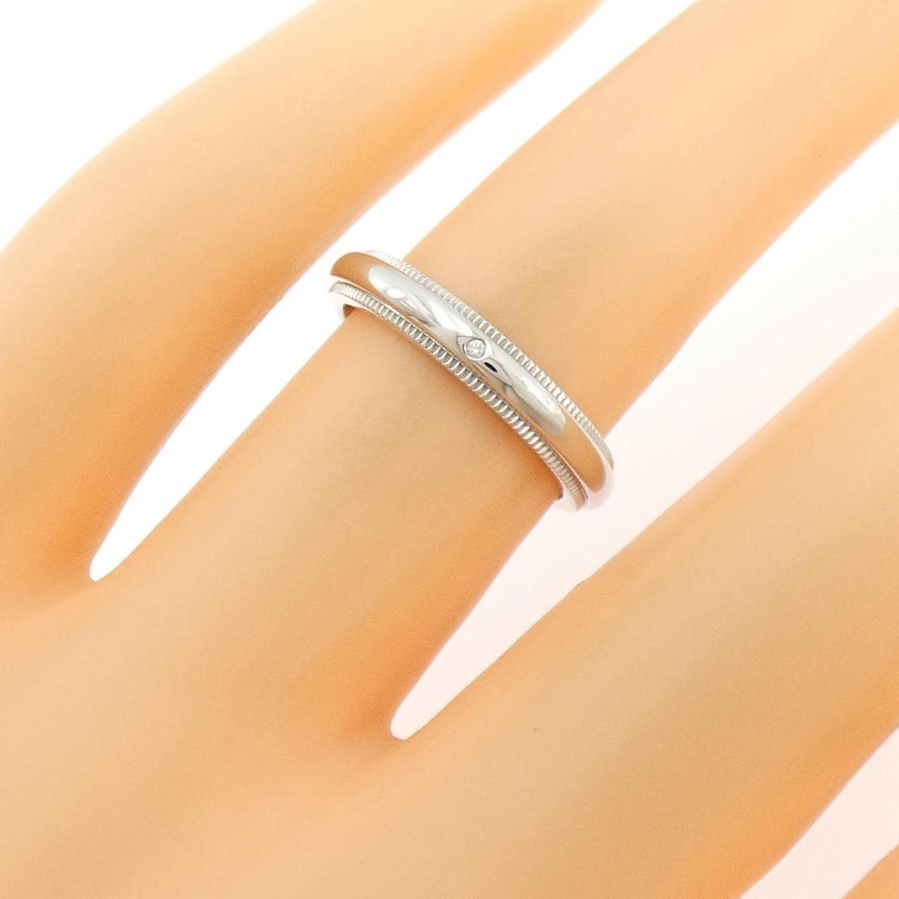 ティファニー ミルグレイン リング