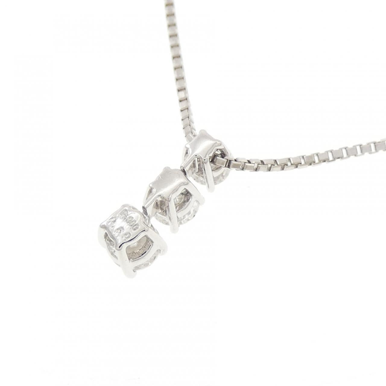 PT900/PT850 ダイヤモンド ネックレス 0.50CT