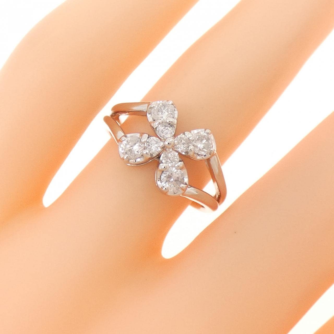 PT900 ダイヤモンド リング 0.50CT
