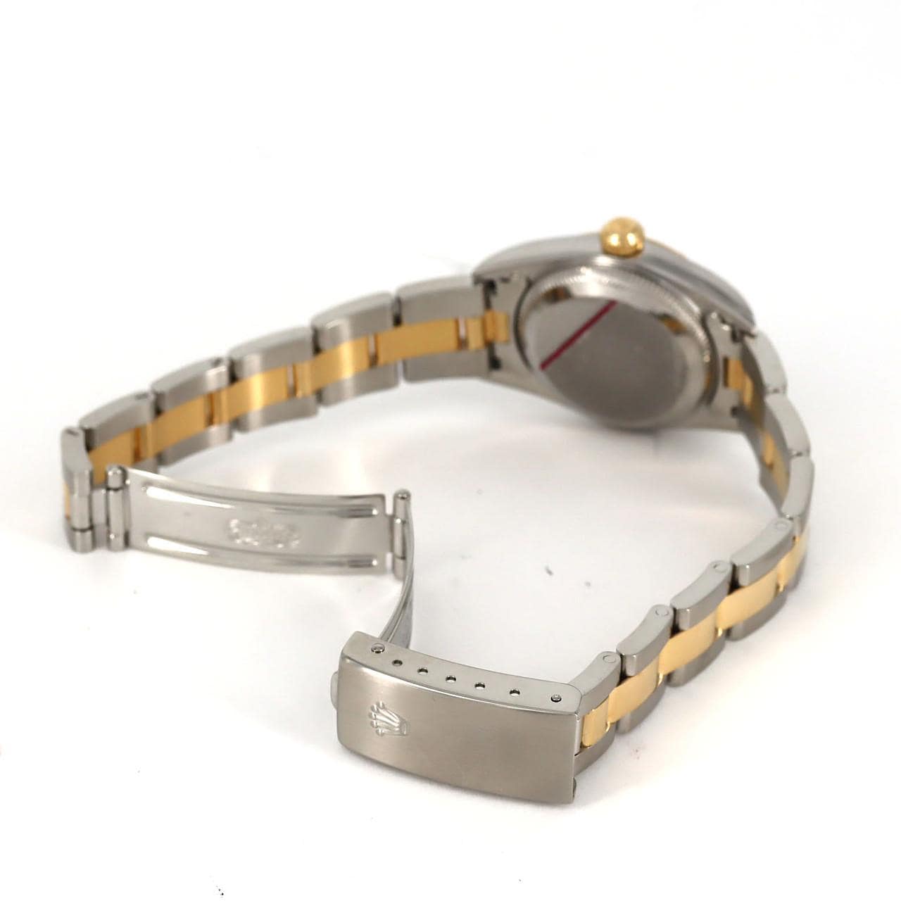 ロレックス オイスターパーペチュアル 76233 SSxYG 自動巻 A番