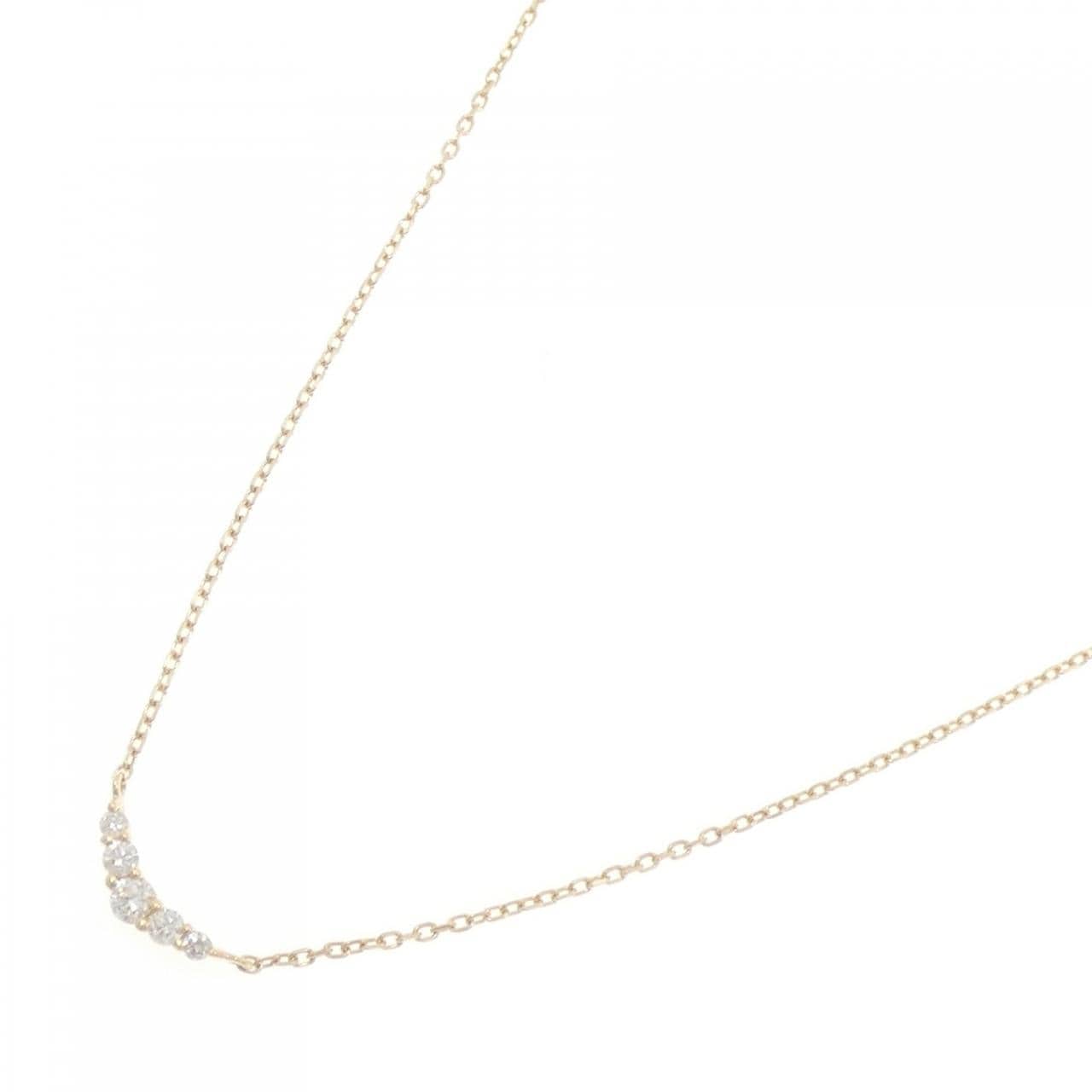 ヴァンドーム ダイヤモンド ネックレス 0.11CT