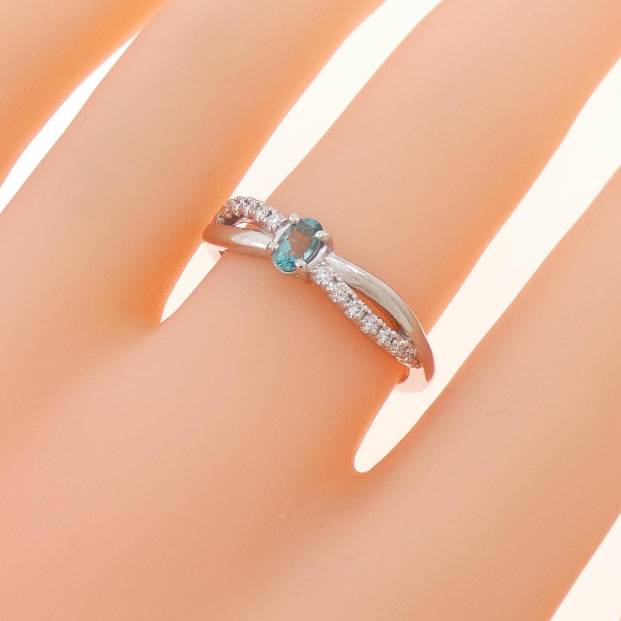 PT900 グランディディエライト リング 0.180CT