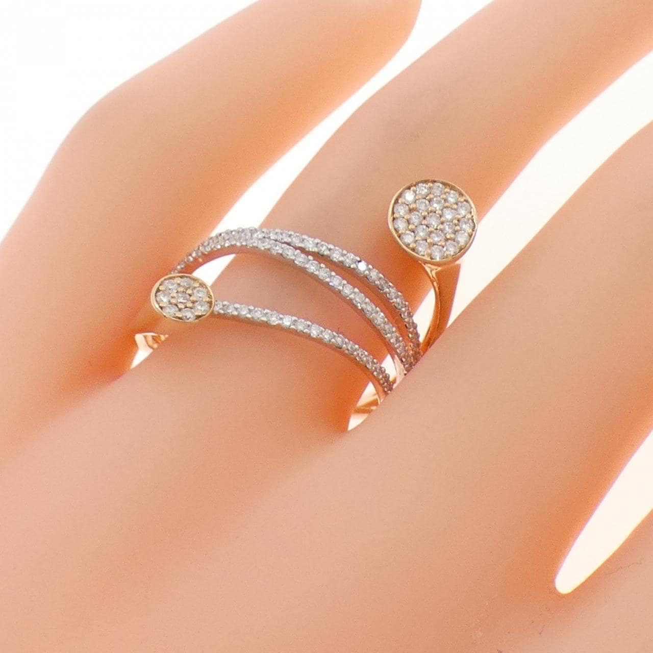 K18PG/K18WG钻石0.57CT