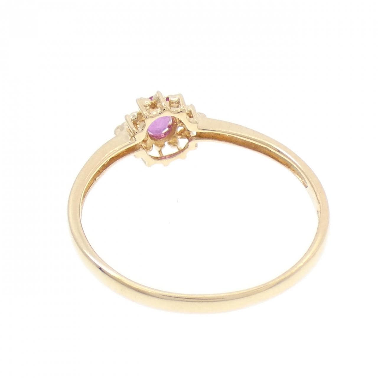 K18YG ルビー リング