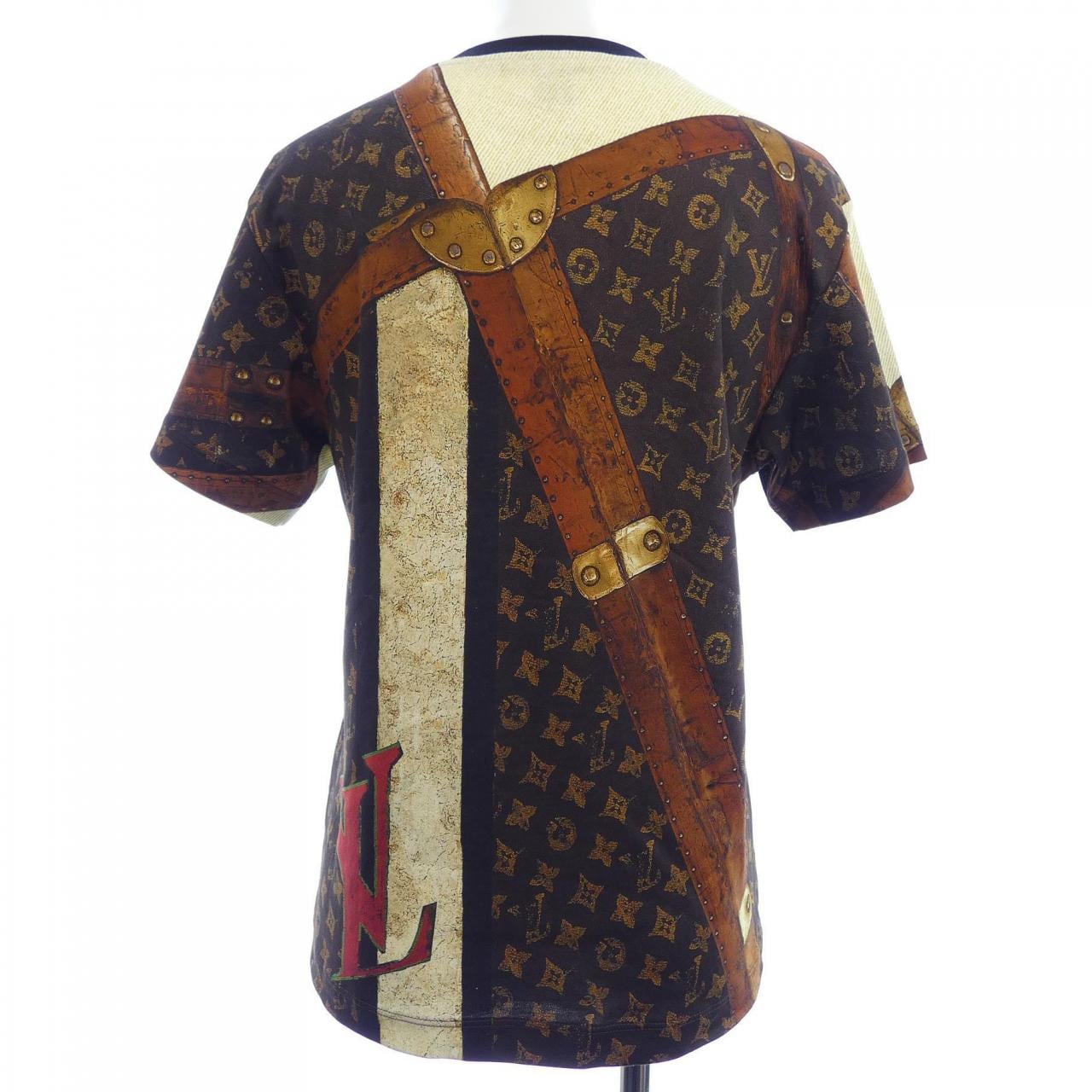 ルイヴィトン LOUIS VUITTON LV トランク･モチーフ FRJT89QVR Tシャツ