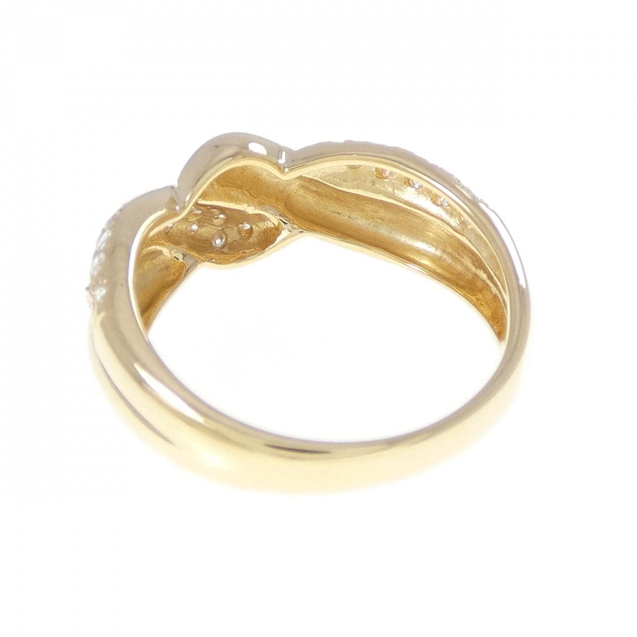 K18YG ダイヤモンド リング 0.21CT