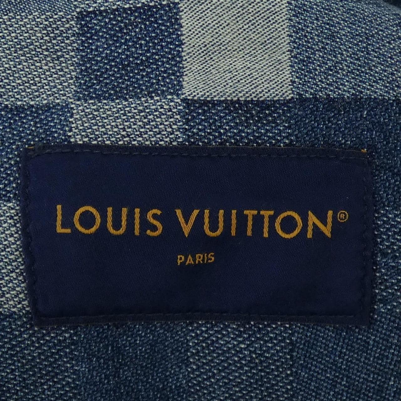 ルイヴィトン LOUIS VUITTON ダミエクラシックデニムジャケット HQA76WGCO デニムジャケット