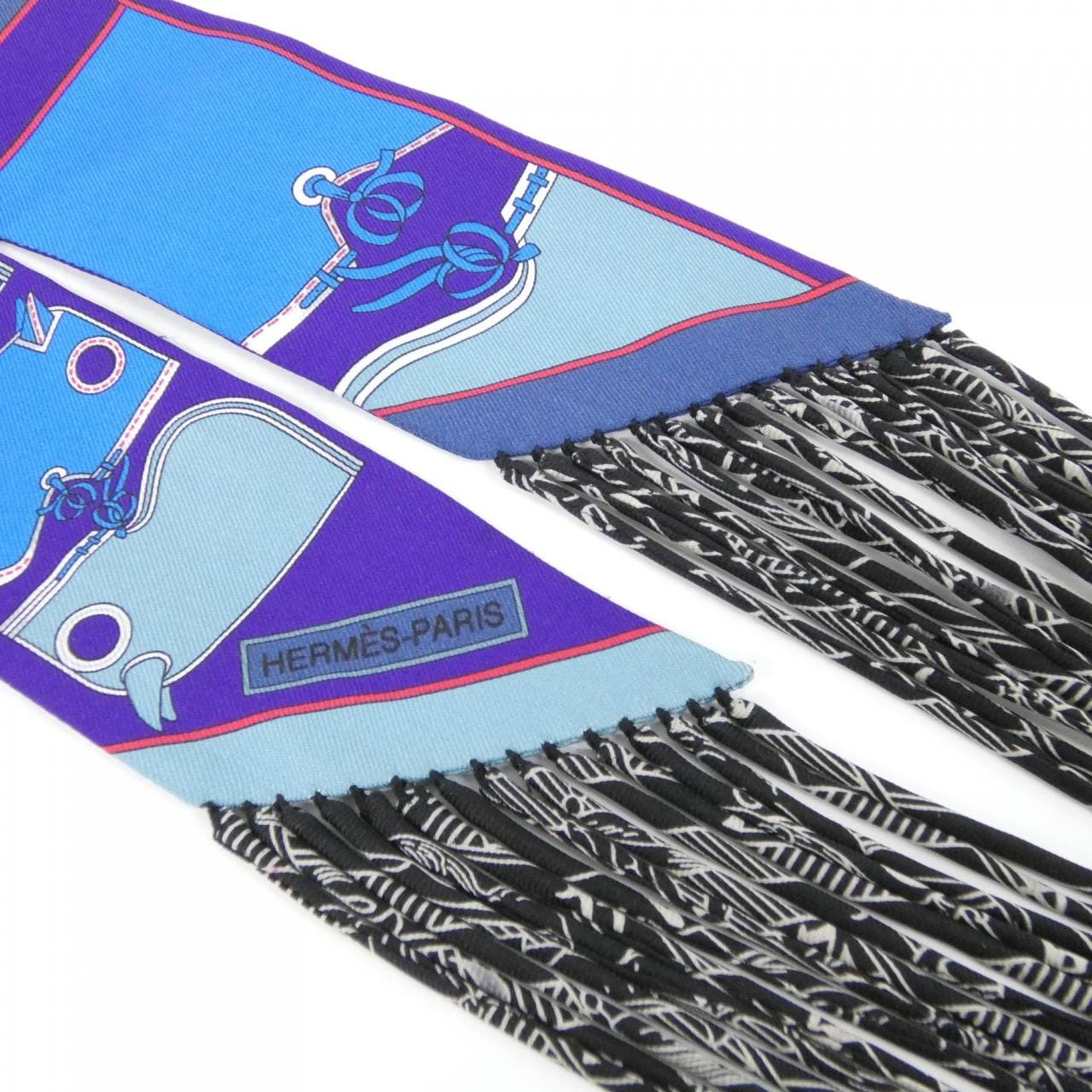 エルメス CAMAILS ツイリー フリンジ スカーフ