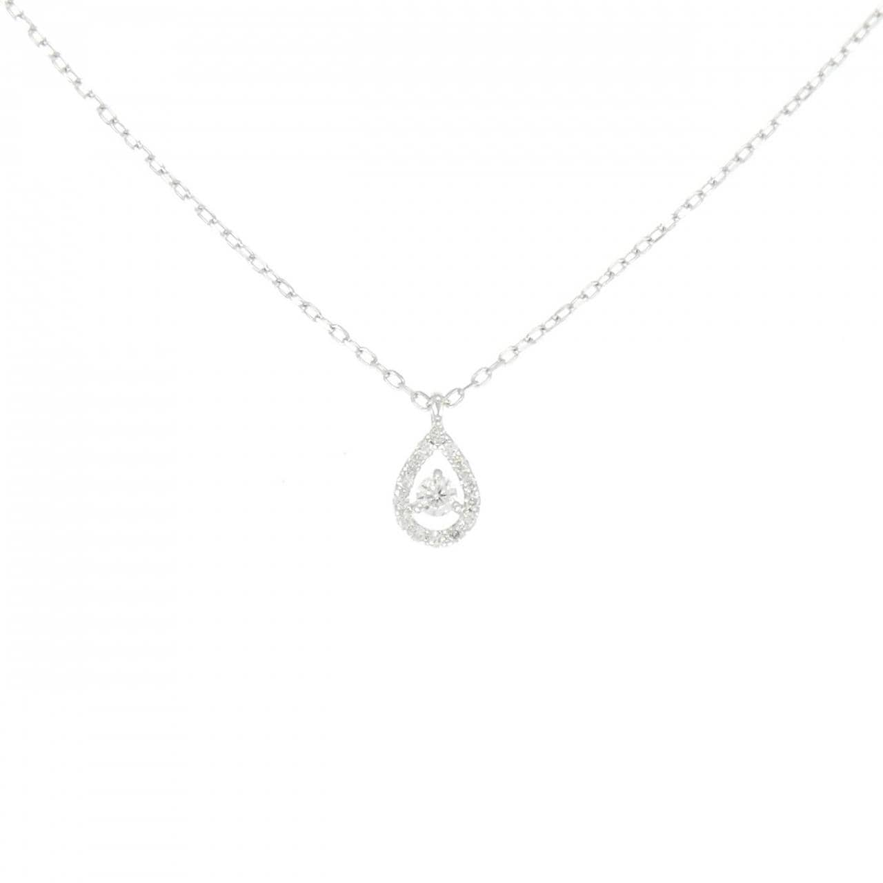 K10WG ダイヤモンド ネックレス