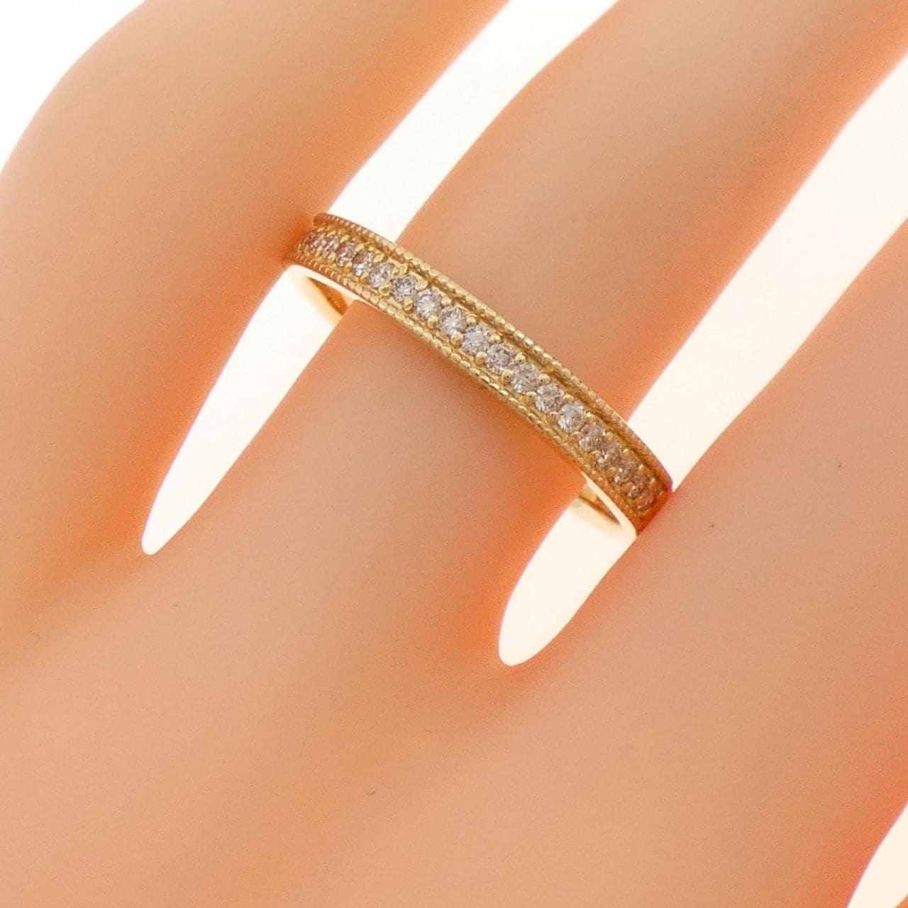 K18YG ダイヤモンド リング 0.20CT