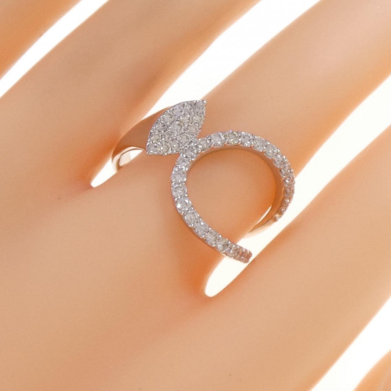 PT900 ダイヤモンド リング 0.74CT