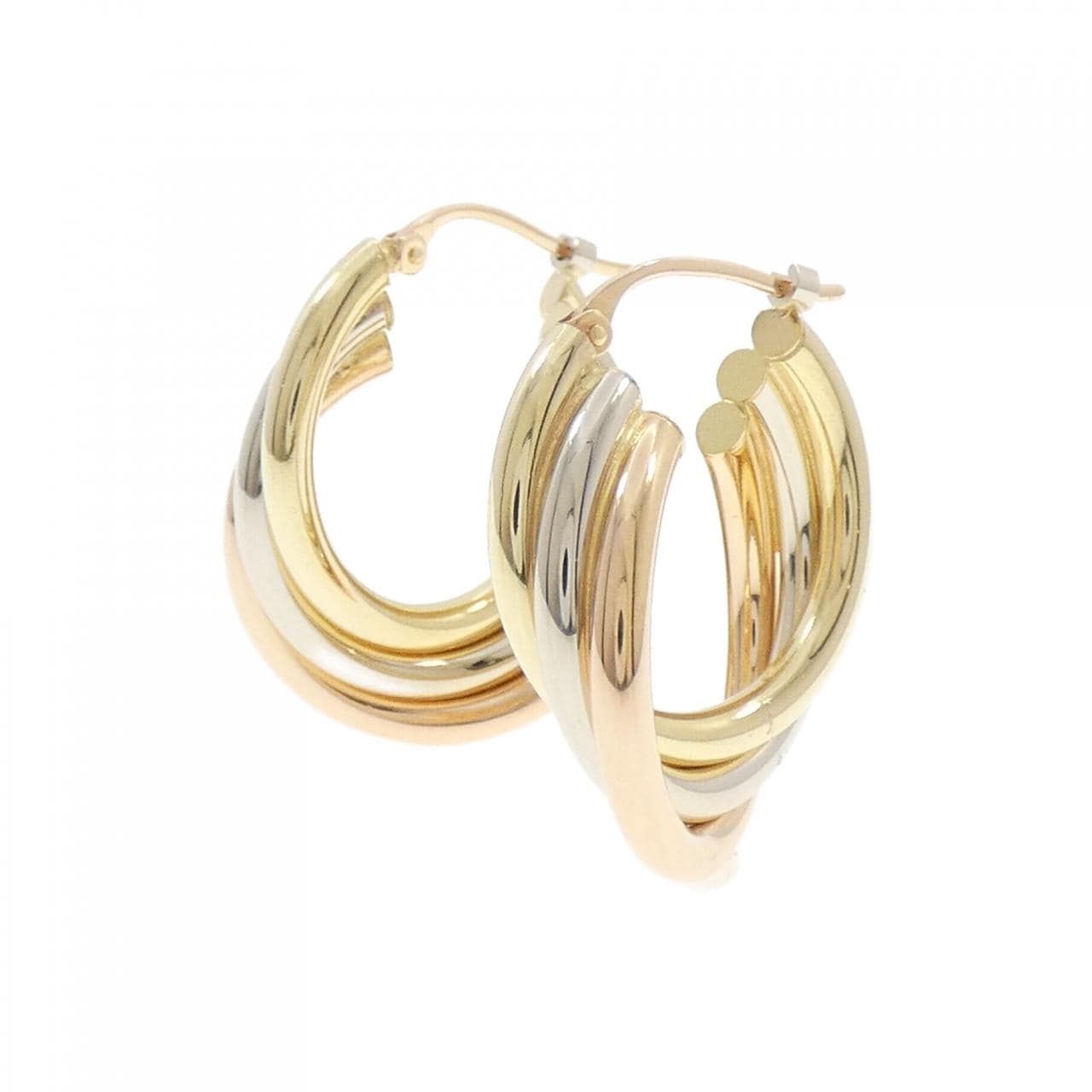 750スリーカラー ピアス