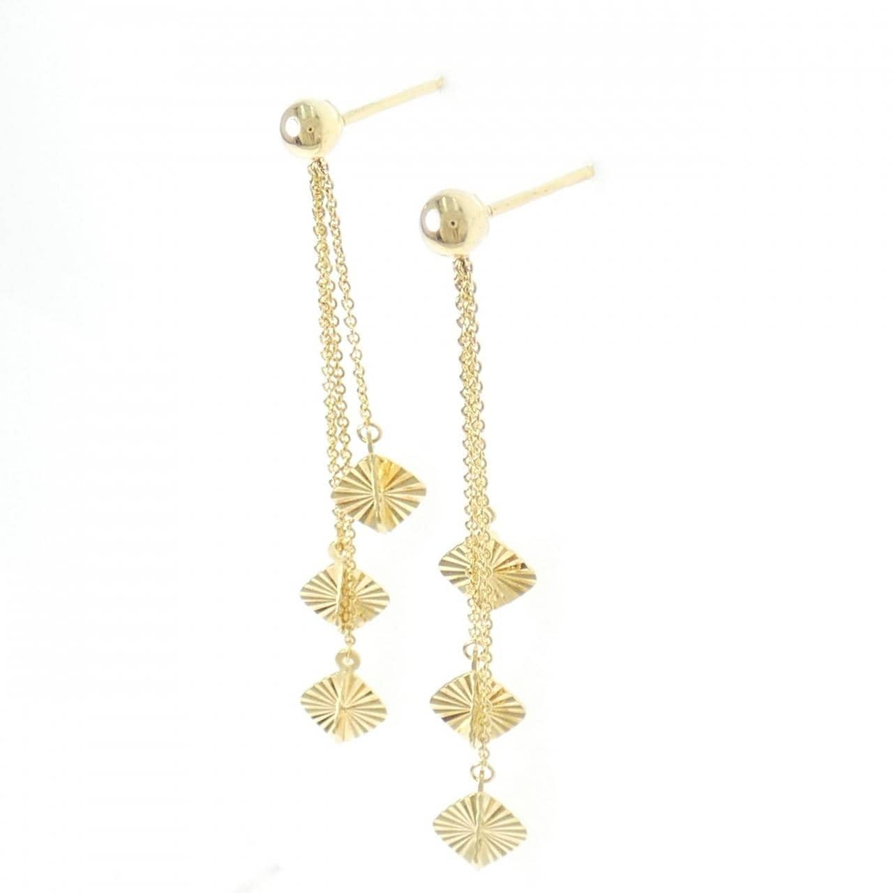 750YG/K18YG ピアス