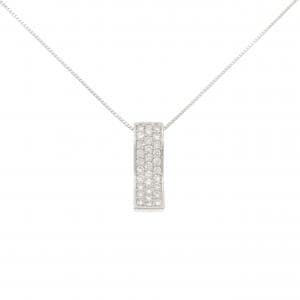 PT900/PT850 パヴェ ダイヤモンド ネックレス 0.46CT