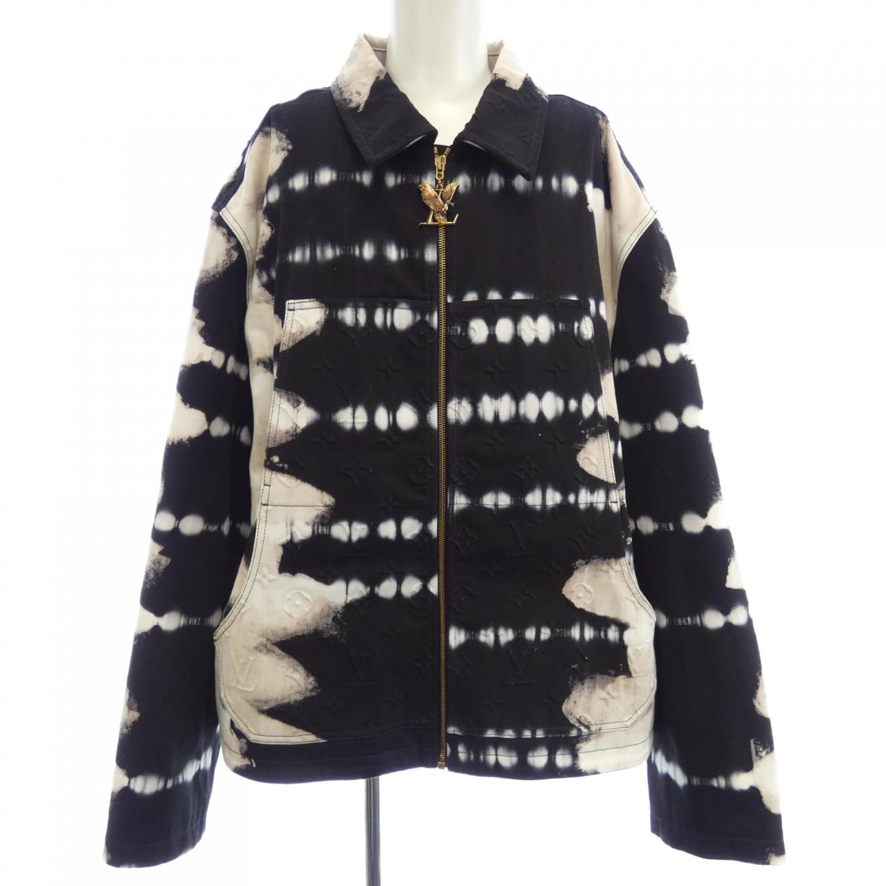 ルイヴィトン LOUIS VUITTON タイダイワークウェアデニムジャケット HNA63WPU9 ジャケット
