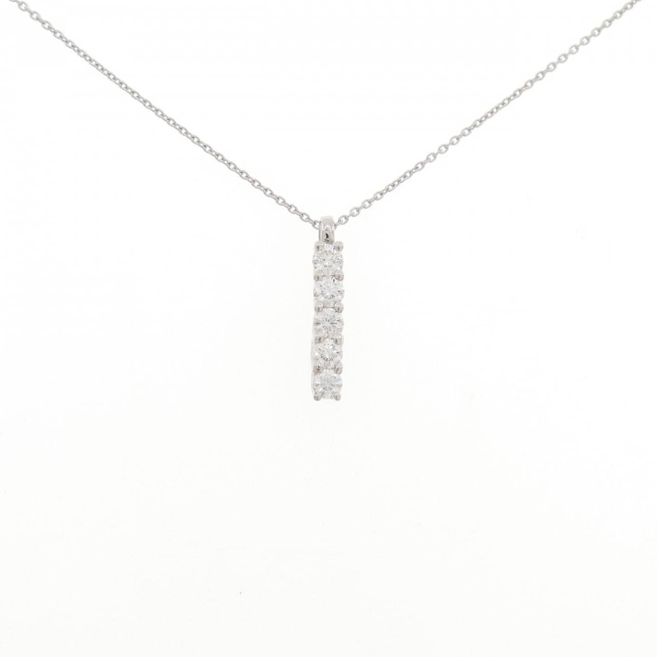 PT900/PT850 ダイヤモンド ネックレス 0.577CT
