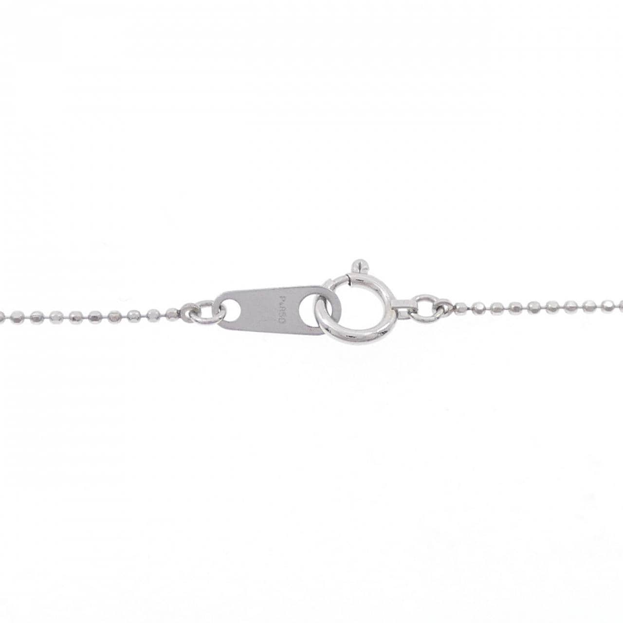PT フラワー ダイヤモンド ネックレス 0.50CT