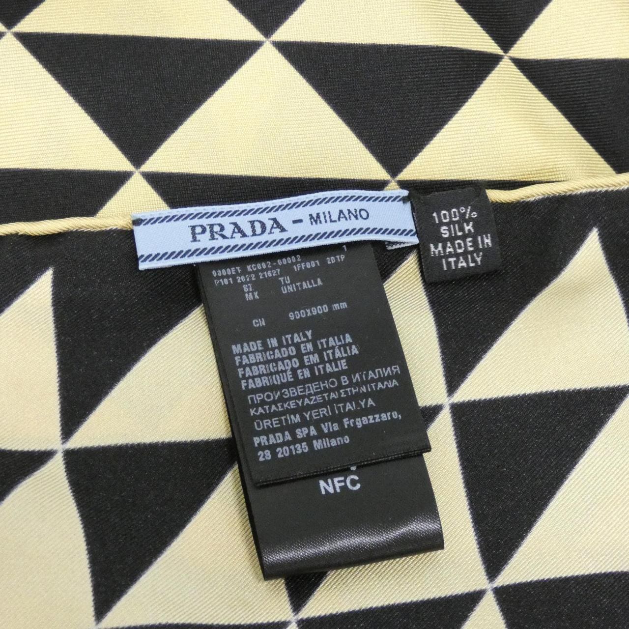 【未使用品】プラダ 1FF002 スカーフ