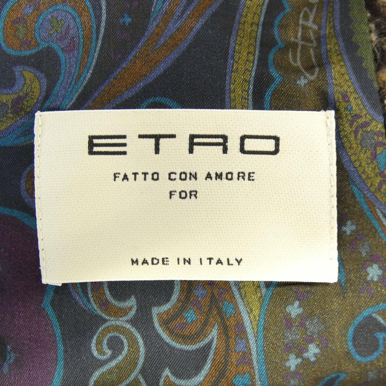 エトロ ETRO 212-1185A-0399 コート