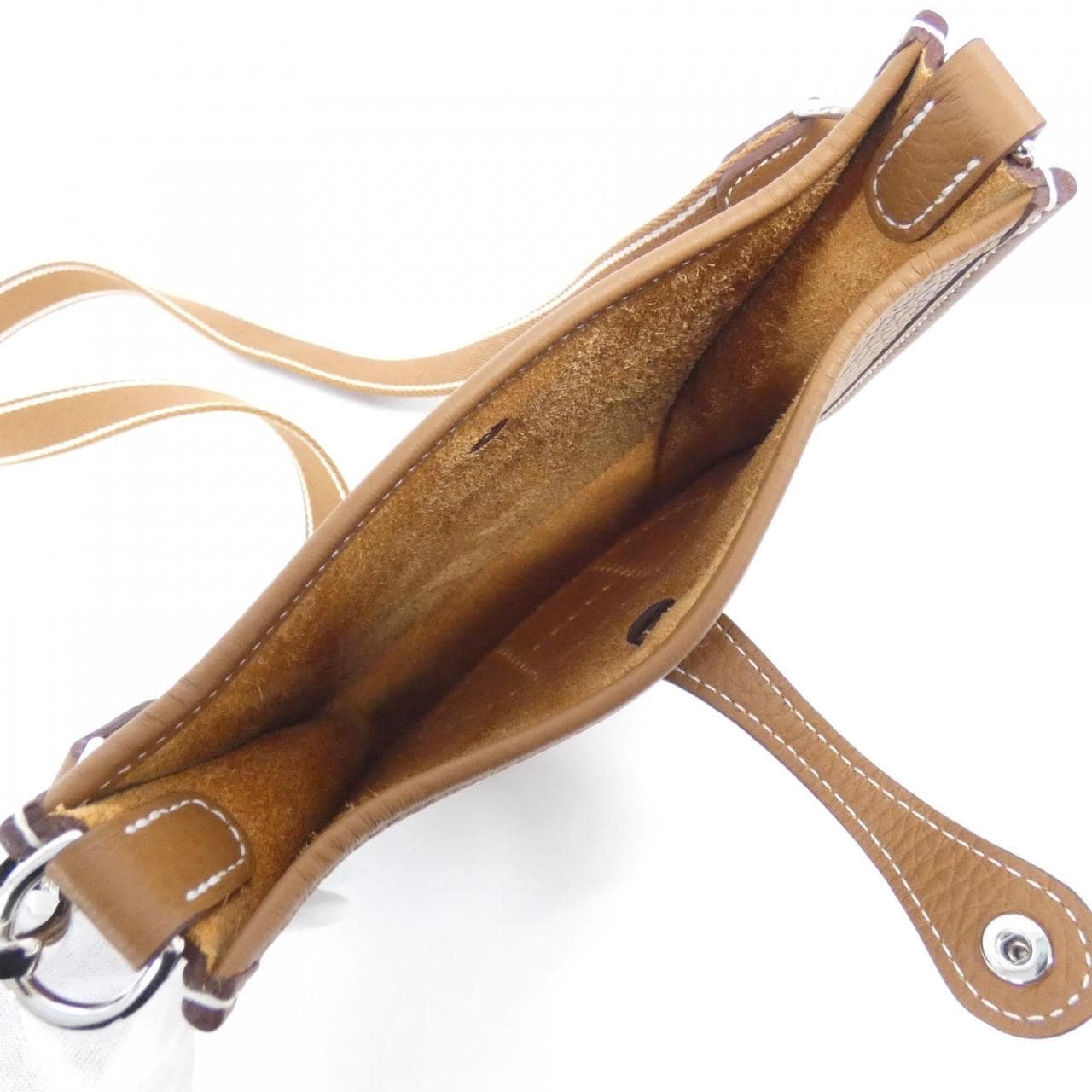 HERMES Sellier 雙色 Evelyn Amazon 16cm 單肩包 087230CK