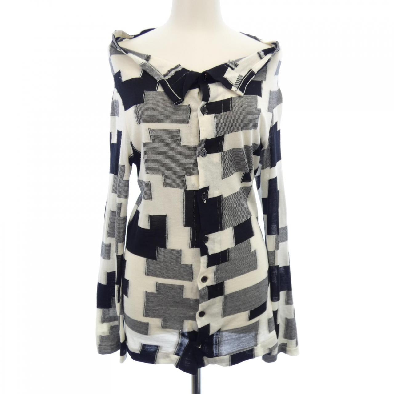 ヨウジヤマモトプリュスノアール YOHJI YAMAMOTO+NOIR ND-T22-980 カーディガン