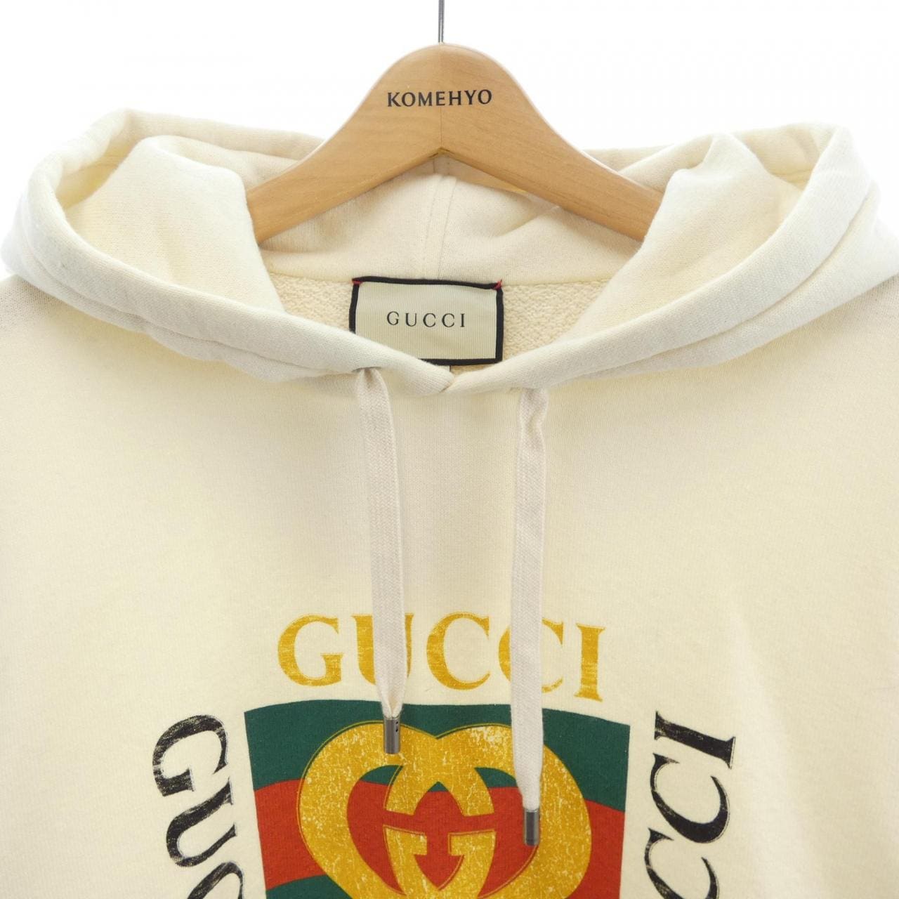 グッチ GUCCI GUCCIロゴオーバーサイズスウェットシャツ 454585-X5J57 パーカー