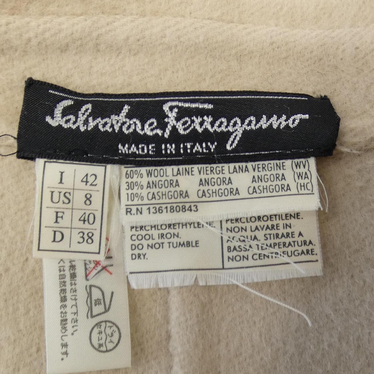 【ヴィンテージ】サルヴァトーレフェラガモ SALVATORE FERRAGAMO ジャケット