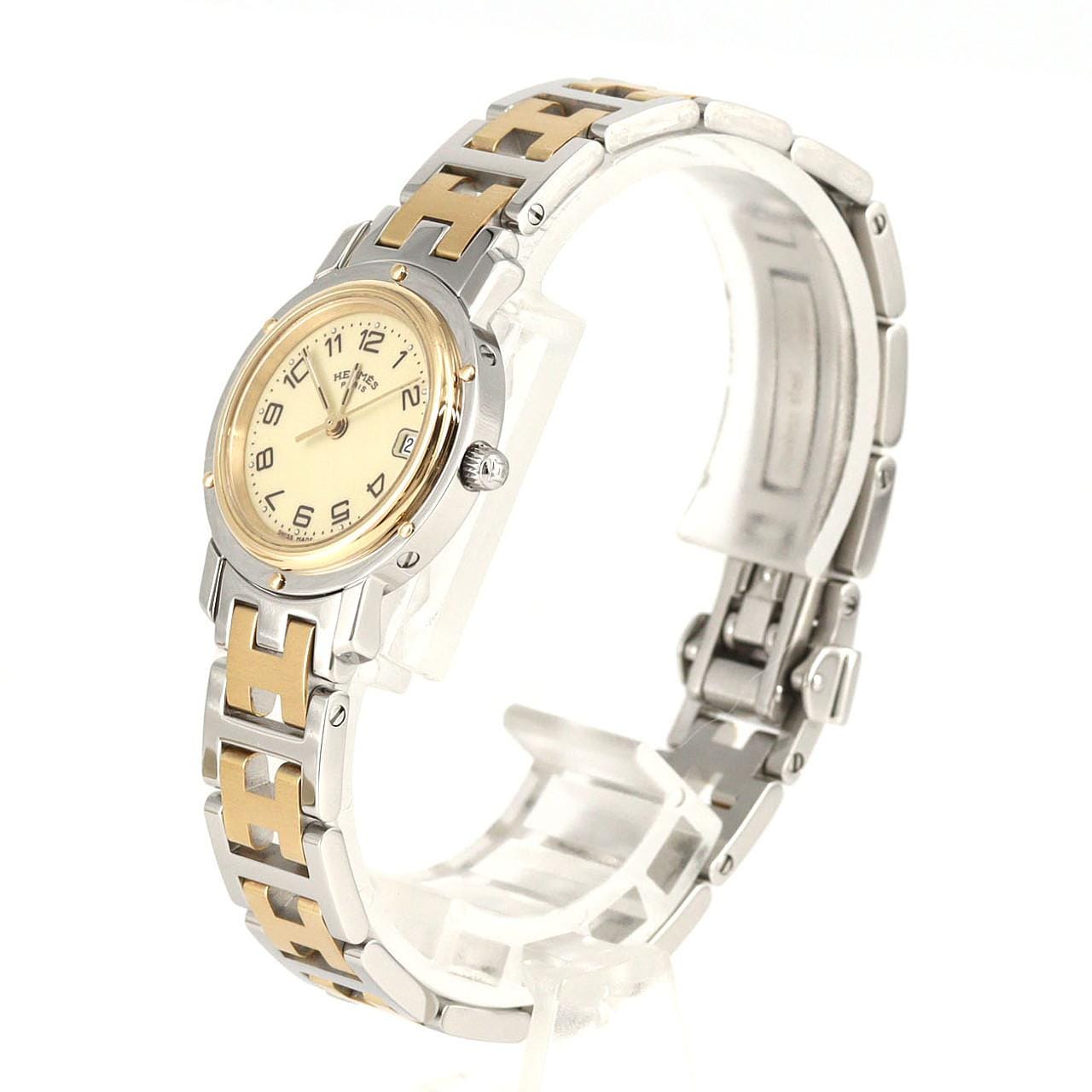 エルメス クリッパー コンビ CL4.220 SSxGP クォーツ