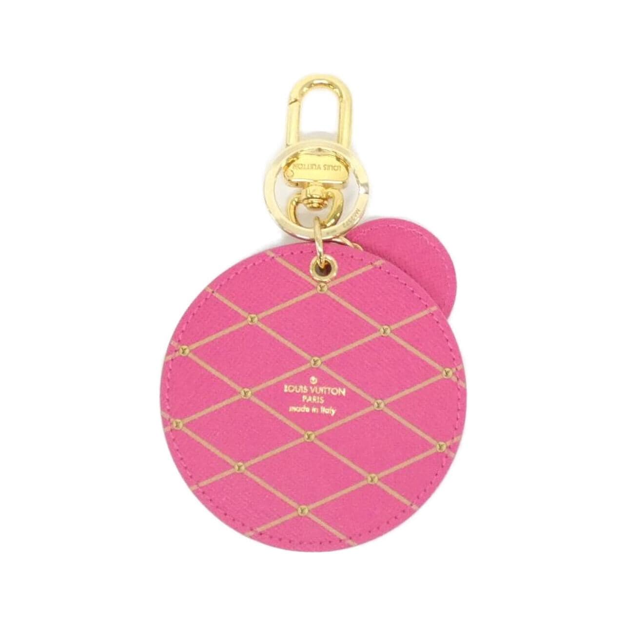 ルイヴィトン モノグラム(トランク) ポルト クレ イリュストレ トランク M62572 キーリング