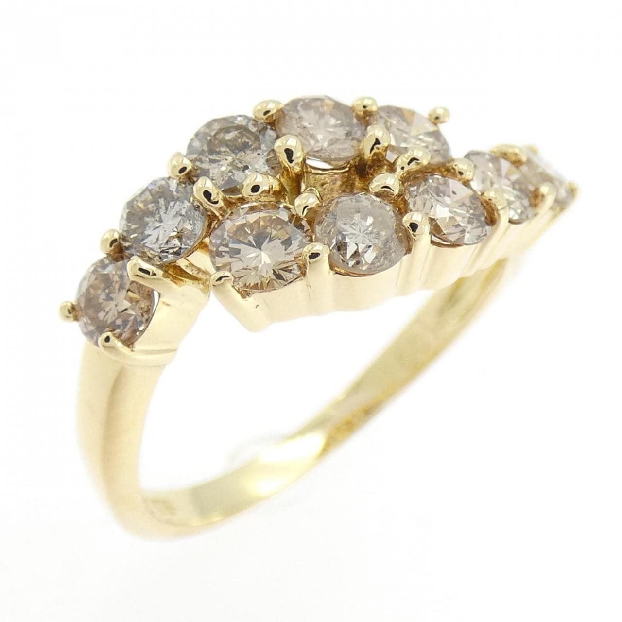 K18YG ダイヤモンド リング 1.00CT