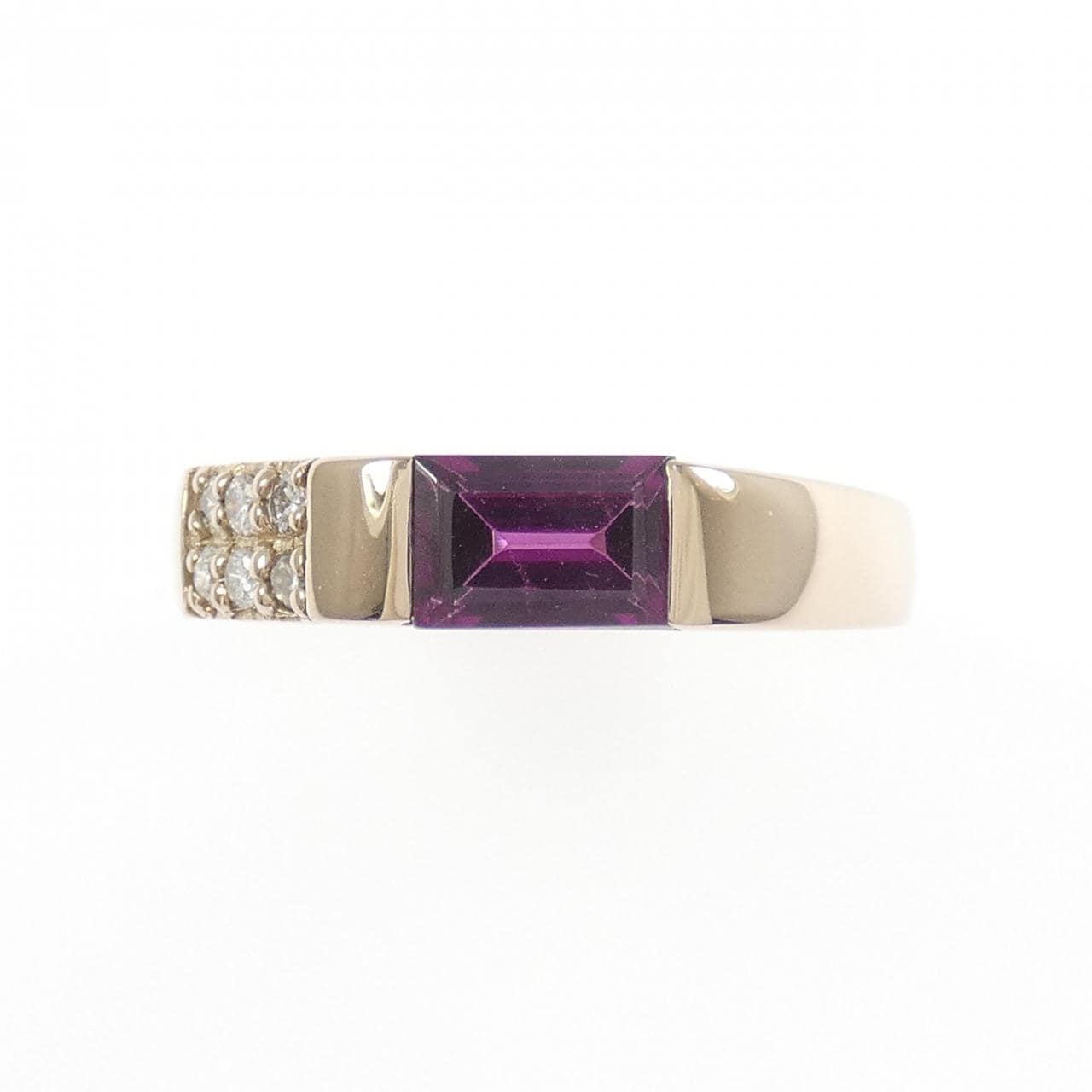 K18PG ガーネット リング