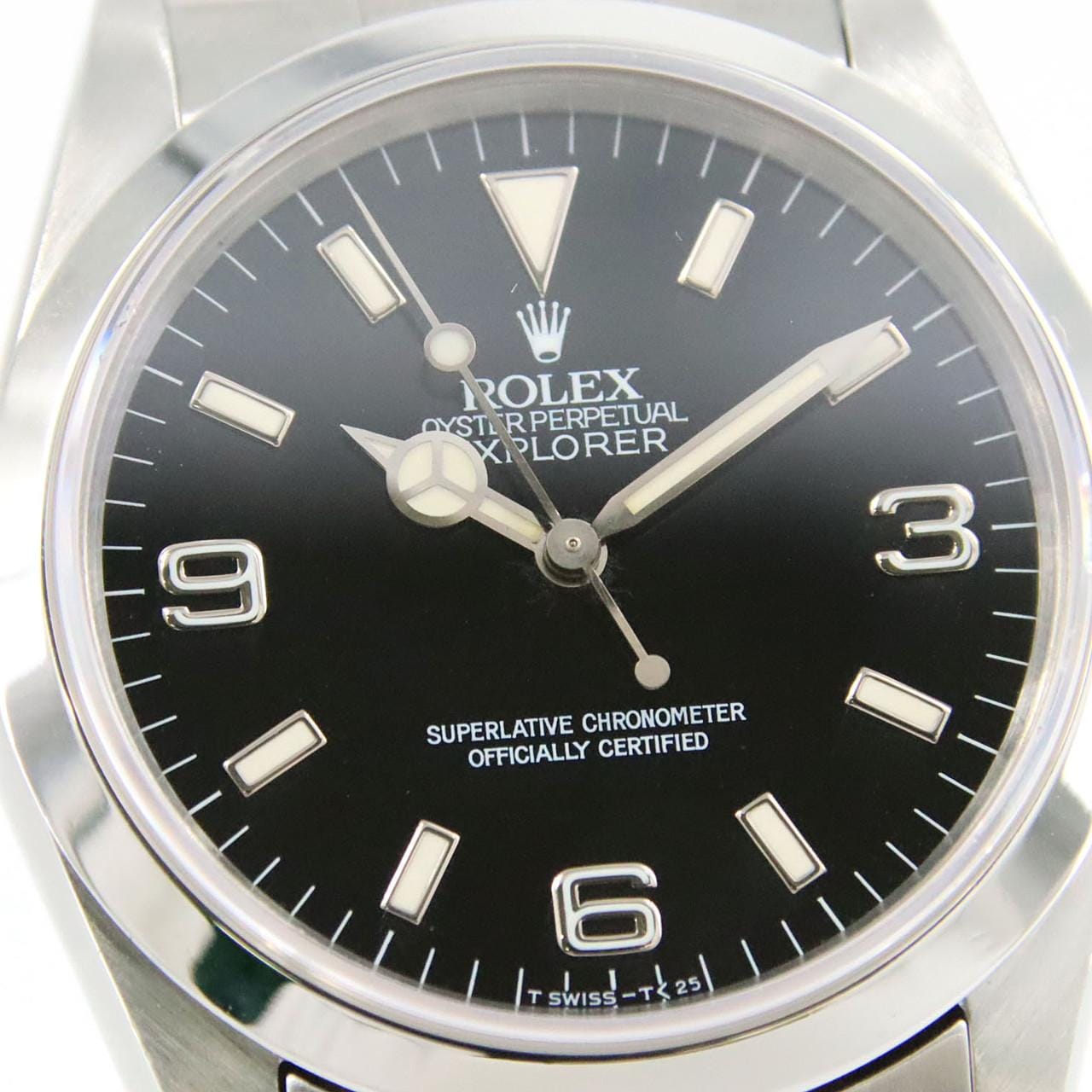 ロレックス エクスプローラーI 14270 SS 自動巻 S番