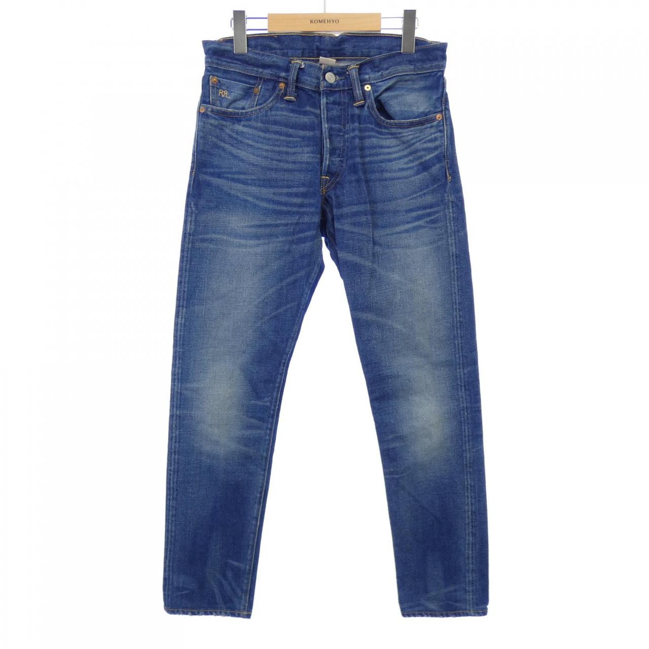 雙珍珠RRL牛仔褲