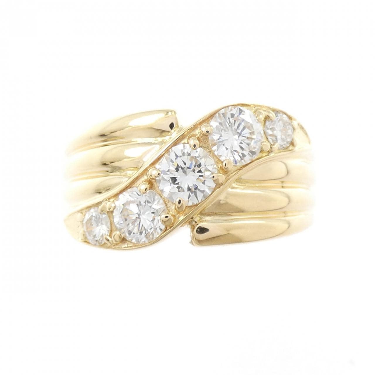 K18YG ダイヤモンド リング 1.00CT