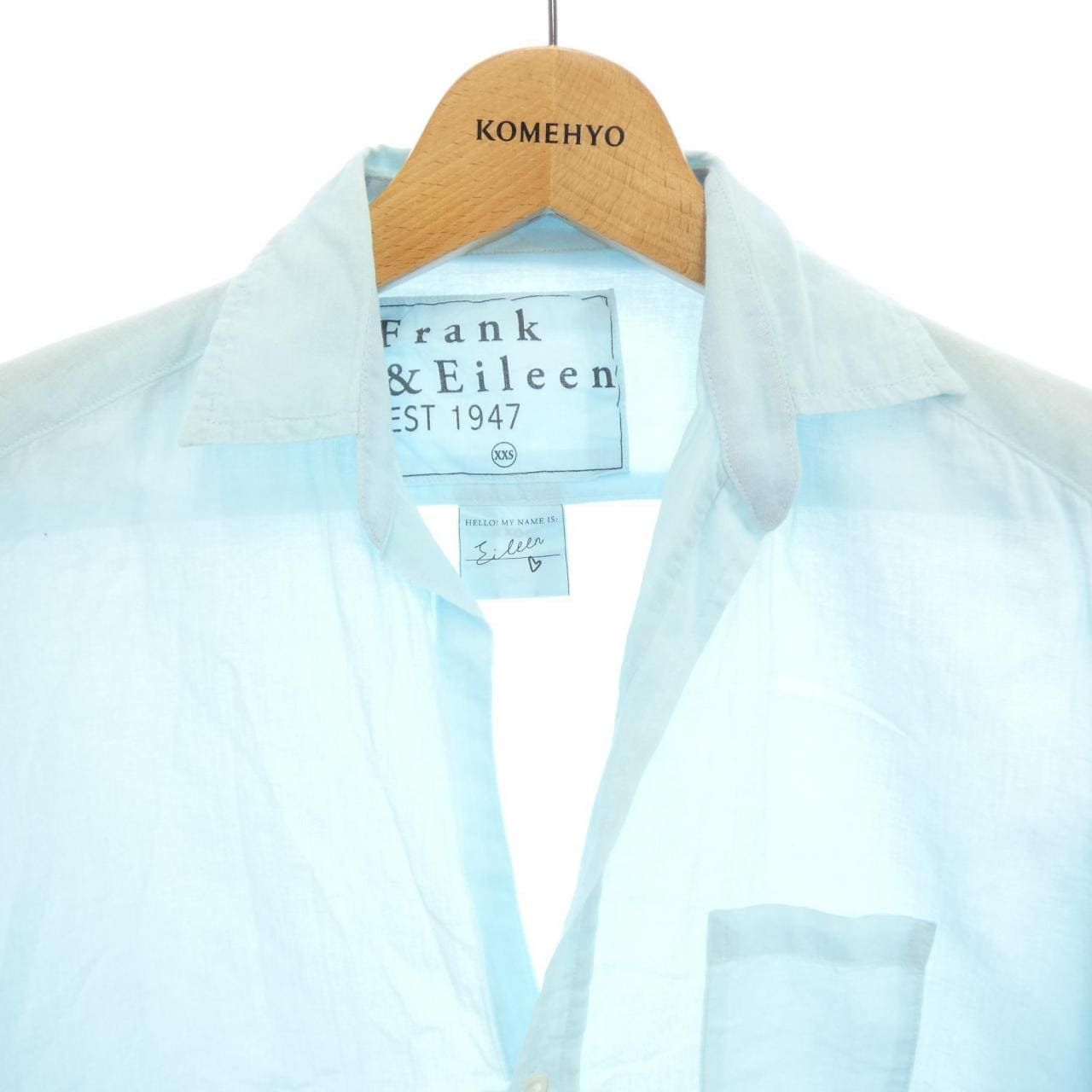 フランクアンドアイリーン FRANK&EILEEN シャツ