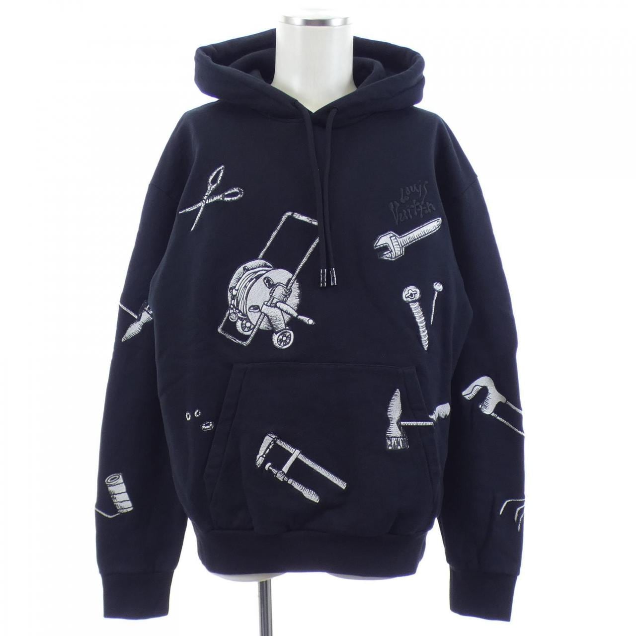 ルイヴィトン LOUIS VUITTON LVマルチツールエンブロイダードフーディ HOY75WIHN パーカー